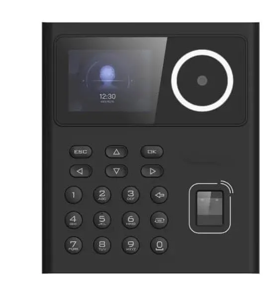 Hikvision Biometric Machine Face | Finger | WiFi With Battery Backup DS-K1T320EFWX-B view 2